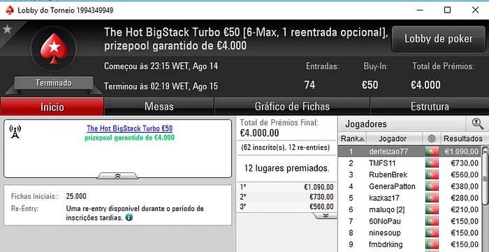Seabraking e Derleizao77 com os Maiores Prémios de Segunda 102