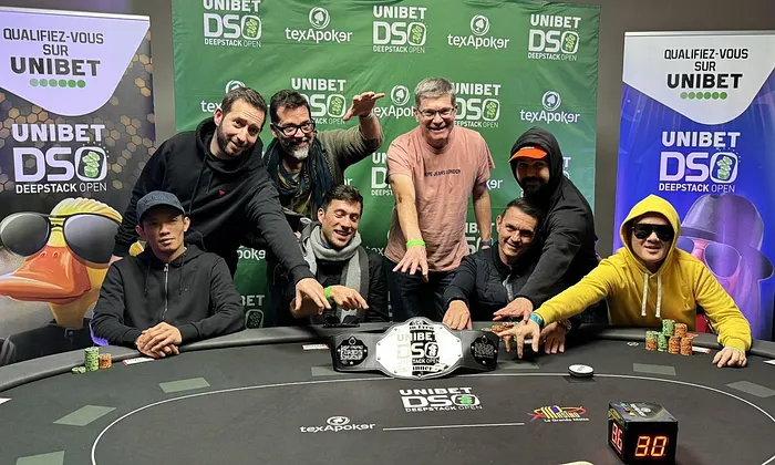 Table finale UDSO Main Event