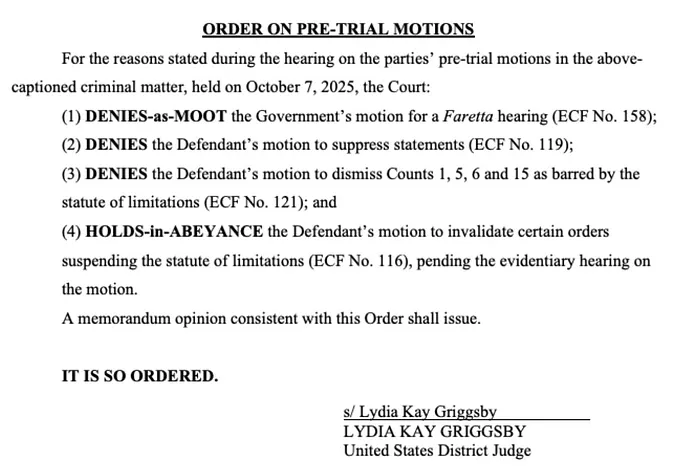 A federal judge denied a motion by Tom Goldstein to suppress statements he made about alleged poker winnings