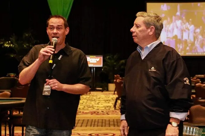 Kurt McPhail with Mike Sexton