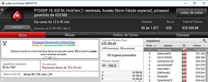 PTCOOP: gui11gui Conquista Evento #14 de Heads-Up & Mais 104