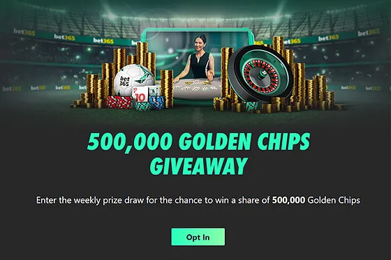 bet365 Casino Golden Chips Giveaway