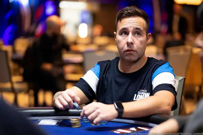 Sérgio Coutinho no EPT London Main Event 2022