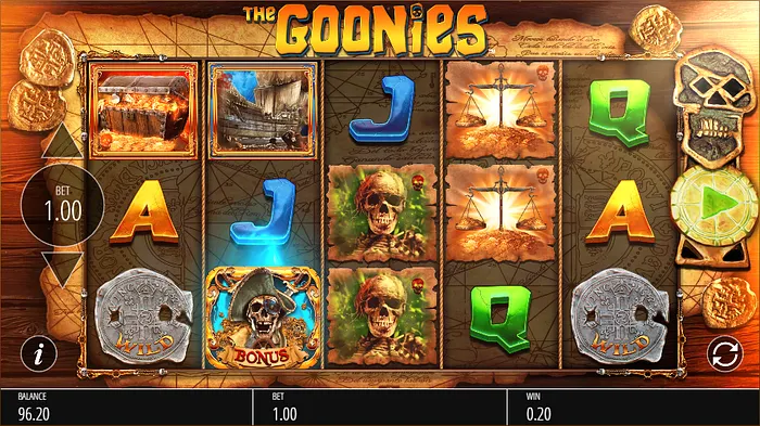 the goonies slot