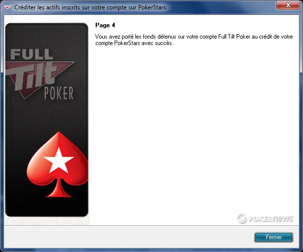 Full Tilt Poker : comment retirer sa bankroll sur Pokerstars 113