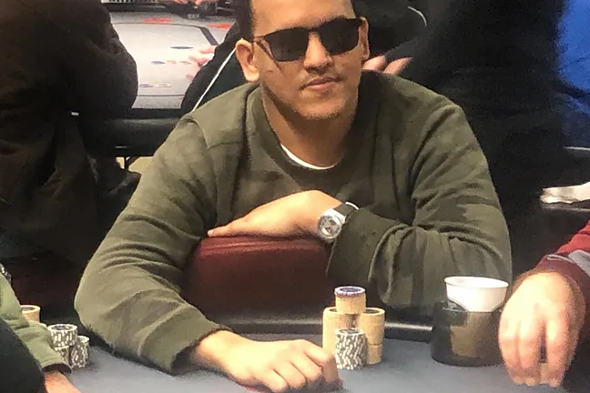Ahmed Taleb in prior poker action.
