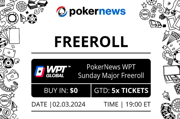 PokerNews Freerolls at WPT Global