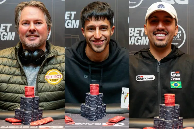 Rogério Castro, Matias Lucero e Jeferson Santos