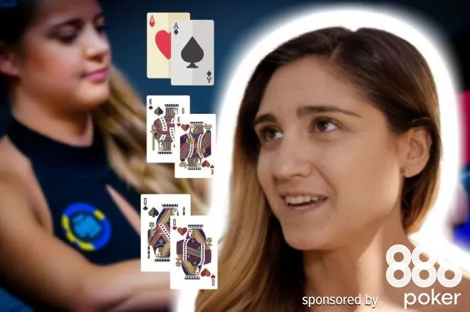Ana Marquez Analyzes 3-Way All-In Hand With Sofia Lövgren