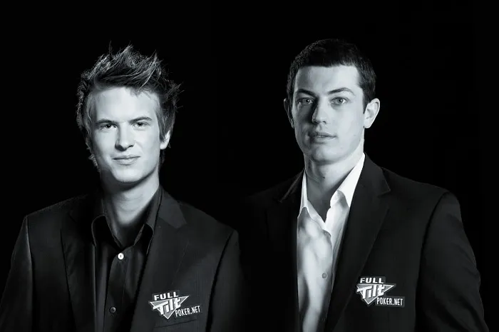 Viktor Blom and Tom Dwan