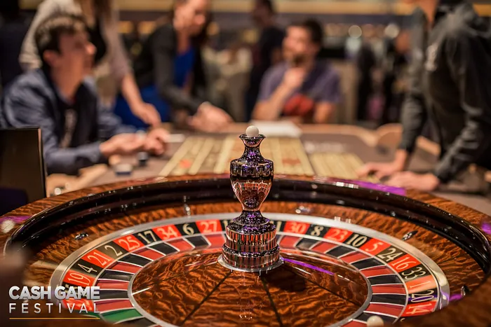 Cash Game Festival Bulgaria Roulette Wheel