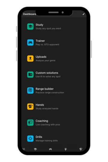 gto wizard dash phone