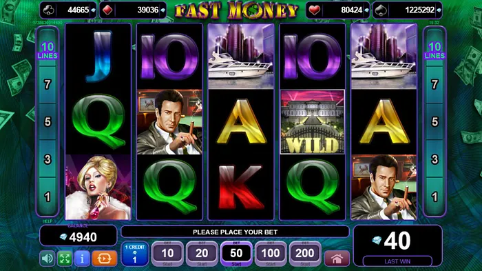 fast money casino game play egt
