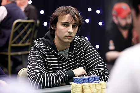 PokerStars player Andrey Tsitovich on the losing end here
