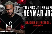 PokerStars: Journée de poker immanquable avec Neymar (560.000€)