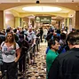 Long lines at registration for Event 53