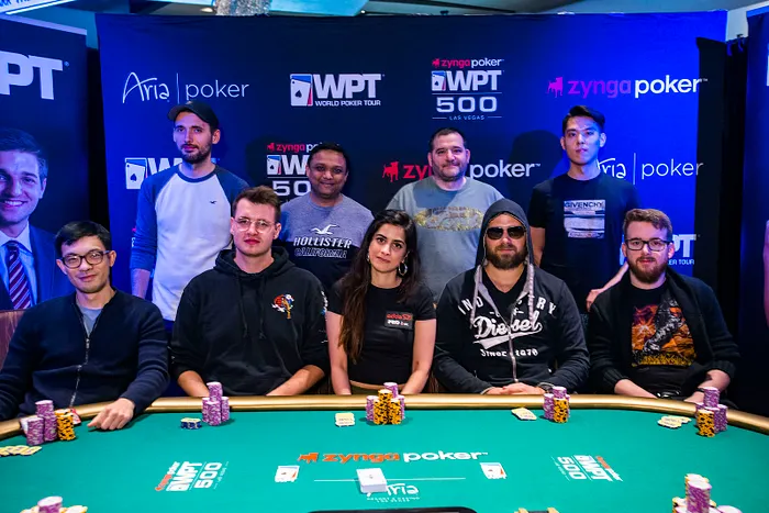 2019 Zynga Poker WPT500 Las Vegas final table.