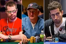 Jonathan Little (left), Frank Kassela (center), Jonathan Duhamel (right)
