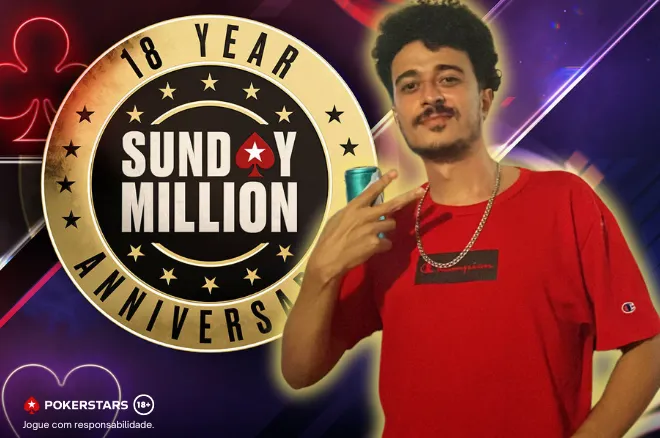 Mateus Mendes vence Sunday Million de Aniversário e leva US$ 1.000.000 no PokerStars