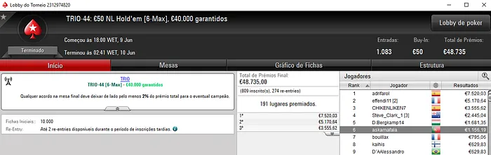 andredcm Foi o Melhor Luso nas TRIO Series de Ontem & Mais 105