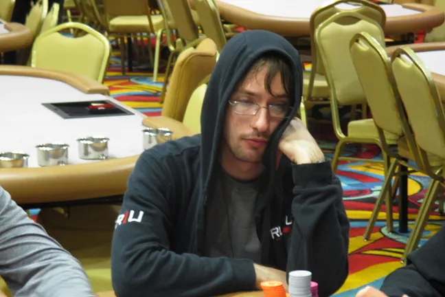 Day 1a Chip Leader, Josh Lowing