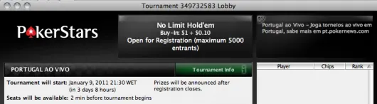Portugal ao Vivo na PokerStars às 21:30 102