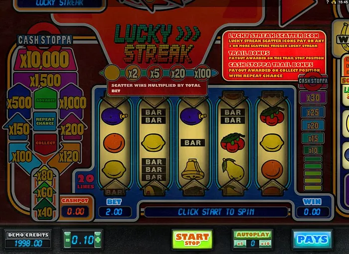 lucky streat slots