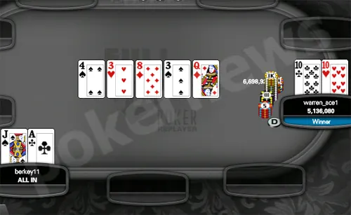 Full Tilt Poker FTOPS XIII Ante Up for Africa : 'warren_aces1' champion 104