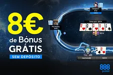 888poker Portugal - €8 Grátis