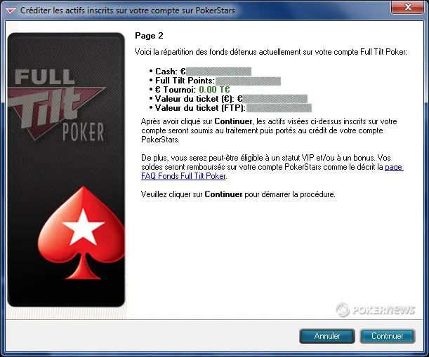 Full Tilt Poker : comment retirer sa bankroll sur Pokerstars 111