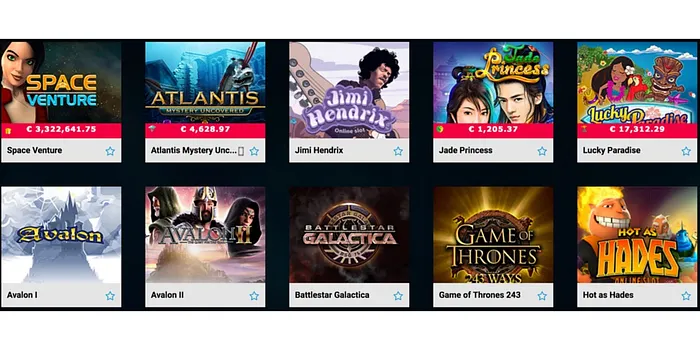 All the best slots games under one roof!