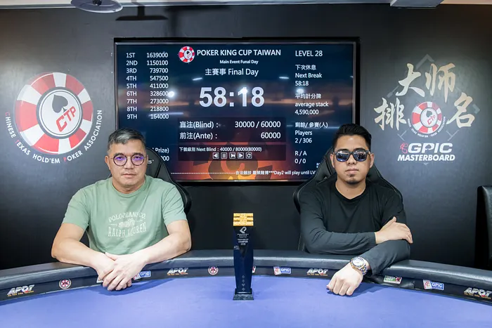 Chou Chien Fa (l) David Erquiaga