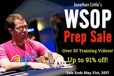 Jonathan Little's WSOP Prep Sale 2017