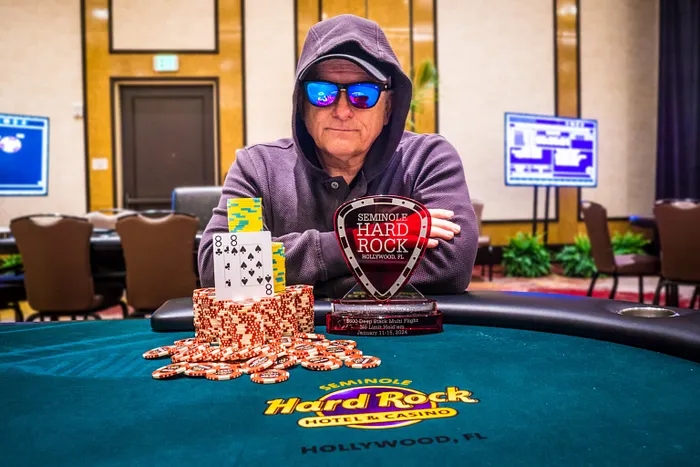 Kevin Maconald Lucky Hearts Poker Open