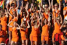 Supportrices néerlandaise