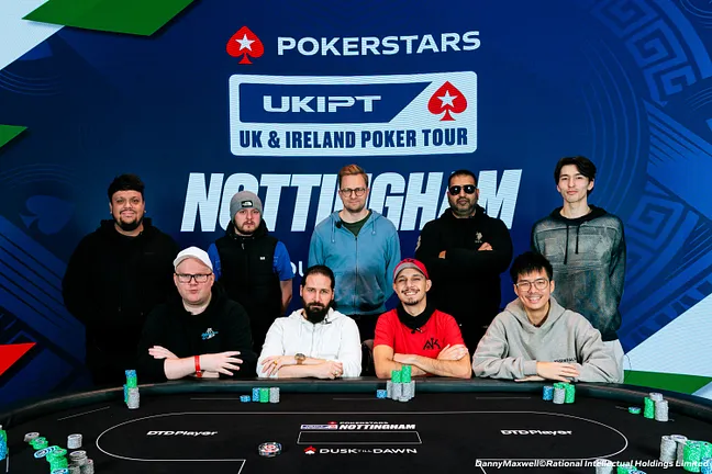 UKIPT Nottingham 2024 Main Event Final Table