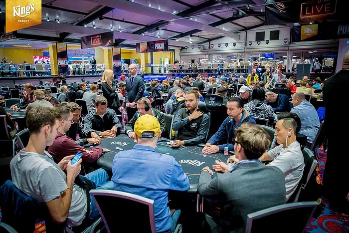Poker Tournament Room