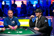 Ted Forrest and Phil Hellmuth