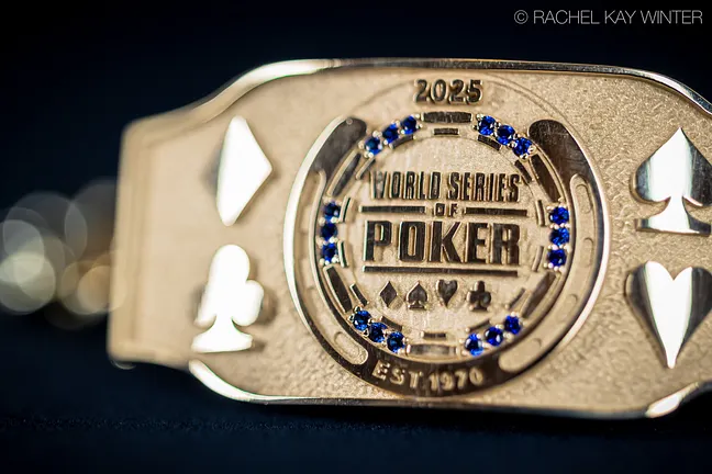 WSOP 2025 Bracelet - First Look