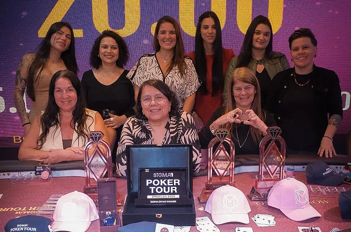 Mesa Final Divas SiGMA Poker Tour