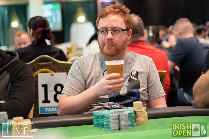 Niall Farrell no Irish Poker Open 2019