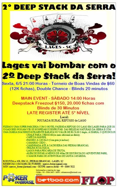Grandes Torneios para Pequenos Bankrolls: Conheça o Deep Stack da Serra 101