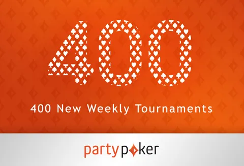 Partypoker Announces 400 New Weekly Tournaments! 0001