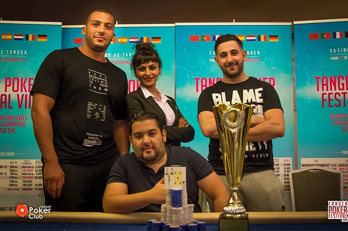 Victoire de Mehdi Bennani dans le Tanger Poker Festival VIII, Anas Tadini runner-up 0001