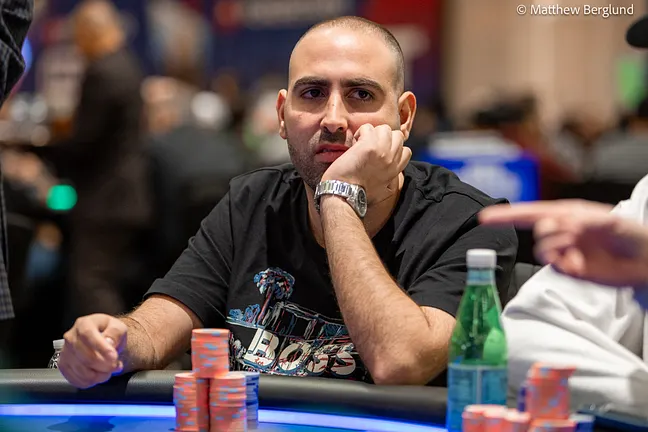 Liran Betito finished Day 1a third in chips