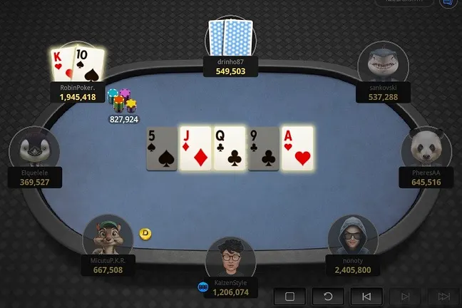 "RobinPoker." Building a Stack