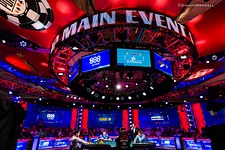2018 WSOP Main Event final table at the Rio All-Suite Hotel and Casino