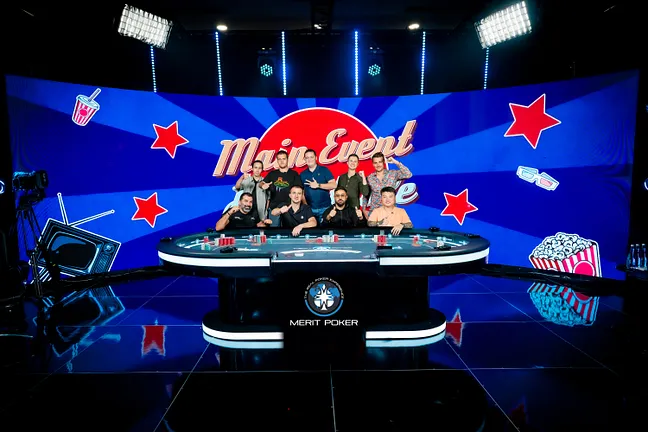 2023 Merit Poker Retro Series Main Event Final Table