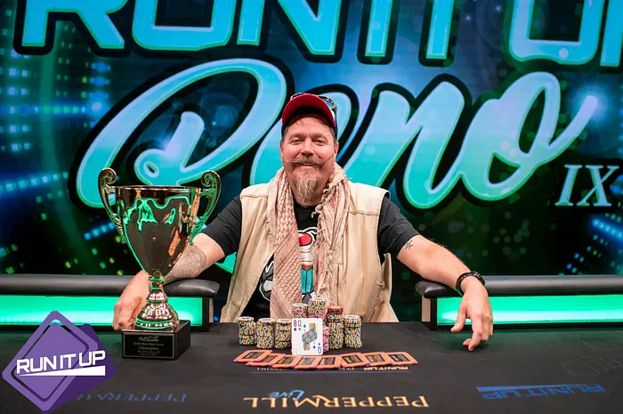 Vandweller John Gribben Wins Run It Up Reno Mini Main Event for $30,000