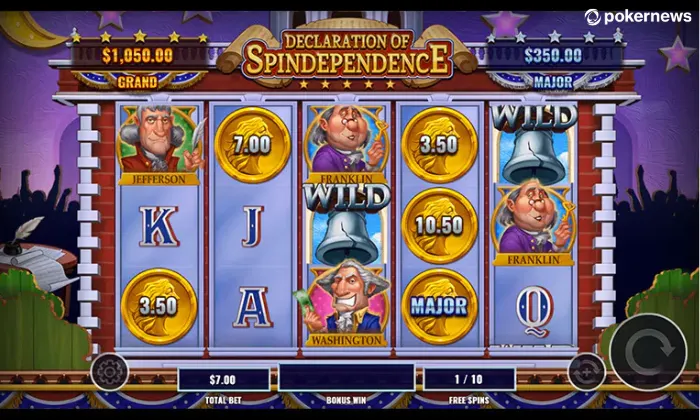 Play Declaration of Spindependence at FanDuel Casino